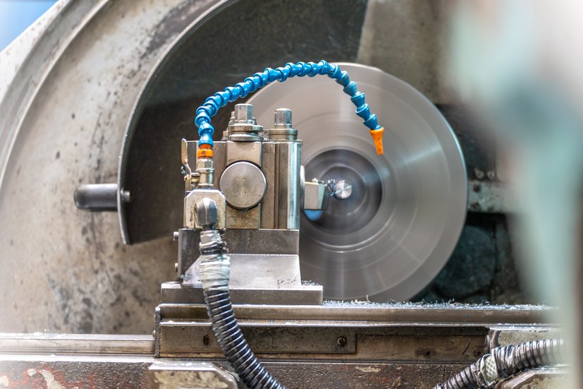 Precision lathe machining in a UK workshop